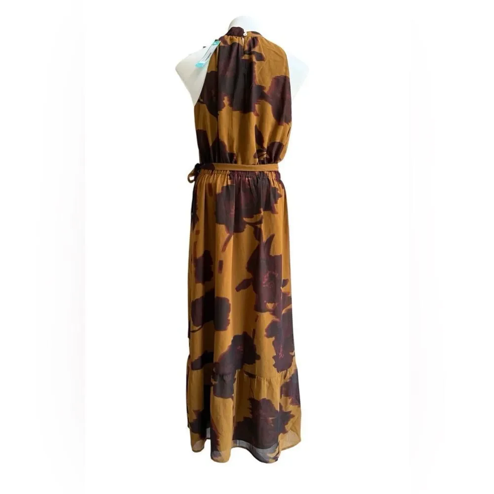 Daniel Rainn Leena Maxi Dress Brown Medium NWT STITCH FIX